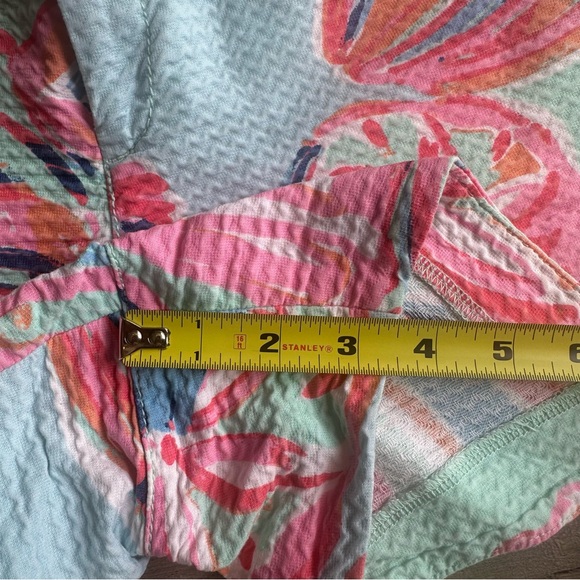 Lilly Pulitzer Adie Shorts - size 2 - Minty Fresh On the Rocks - Picture 2 of 5